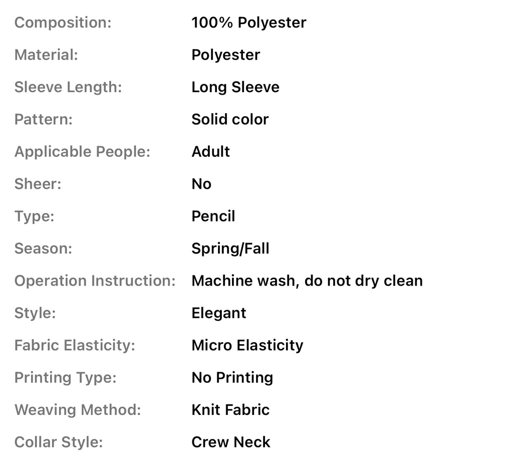 Backless Sweater Dresses